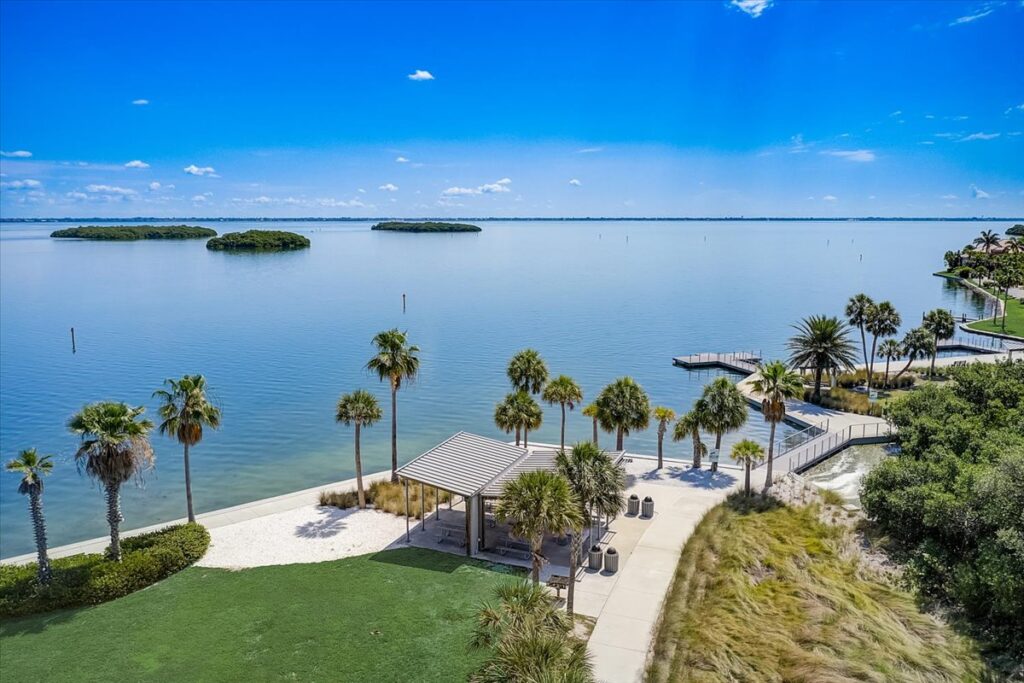 A photo of the bay in the Longboat Key zip code of 34228
